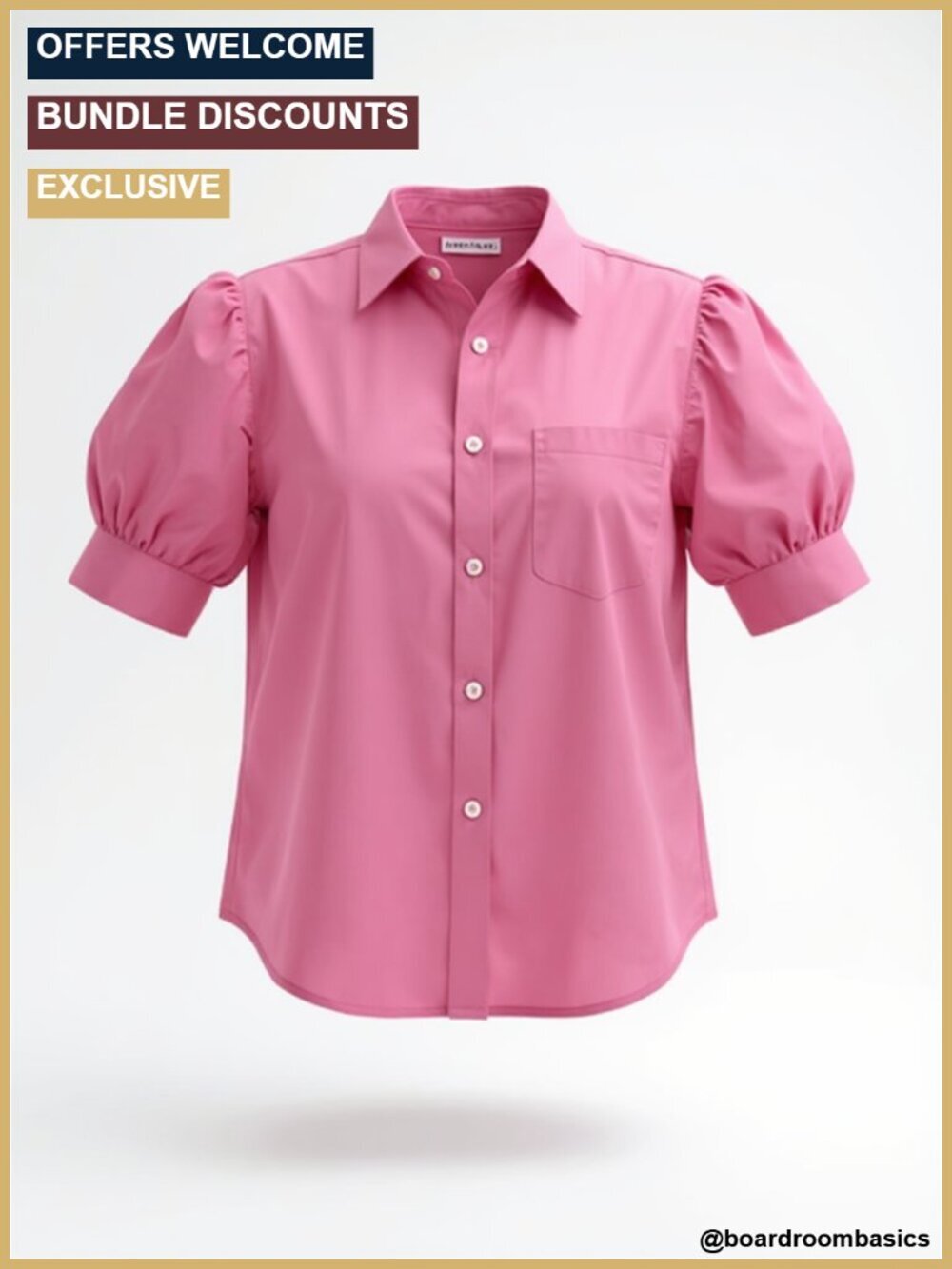 Puff Sleeve Embroidered V Neck Blouse Summer Casual Loose Fit Tee
